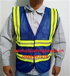 Bảo An Áo phản quang lưới màu xanh 011