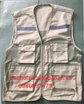 Bảo An Áo phản quang túi hộ màu ghi đất 017