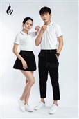 ÁO PHÔNG ĐỒNG PHỤC MÀU TRẮNG BA990