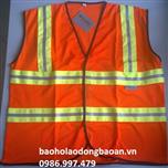 Bảo An Áo phản quang 3M màu cam BA05