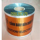 Băng cảnh báo nilon tráng bạc 20cm