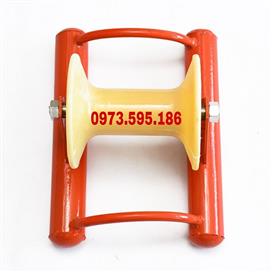 Con lăn puly kéo cáp đơn bánh nhựa
