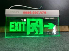 Đèn exit kính chống cháy cao cấp ĐCC 02