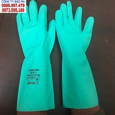 Găng tay cao su chống hóa chất 1513
