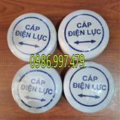 Mốc sứ báo cáp ngầm