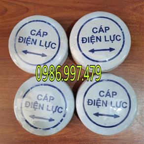 Mốc sứ báo cáp ngầm