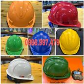 Mũ nhựa bảo hộ Hoa San núm vặn HS 01