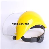 Mũ gắn kính che mặt