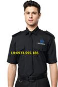 Bảo An Quần áo bảo vệ - Vệ sỹ màu đen BA118  BA118