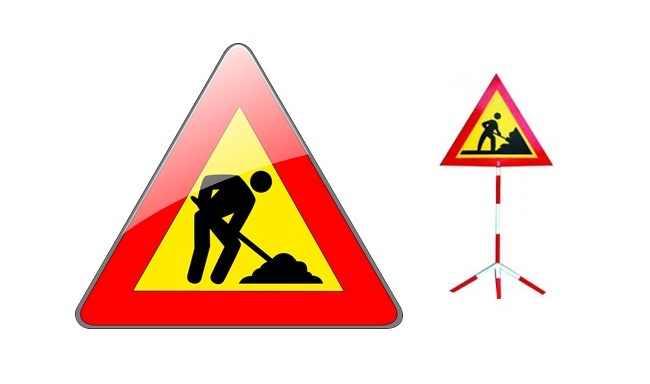 Biển cảnh báo công trường