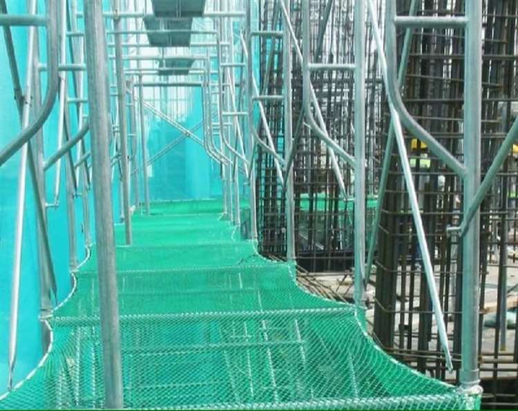 Lưới chống vật rơi công trình