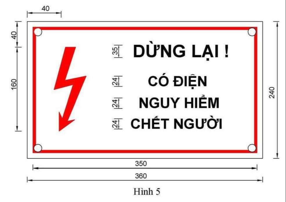 bien canh bao nguy hiem dien