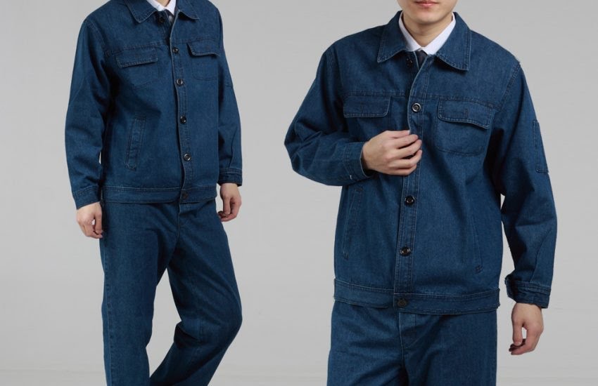 Ưu và nhược điểm của vải kaki và vải jean khi may quần áo bảo hộ